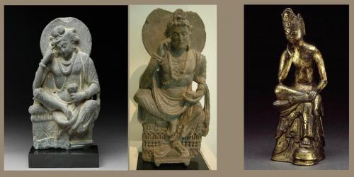 Bodhisattva méditant et postérité jusqu'en Corée